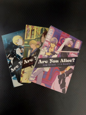 Manga Are You Alice? Vol.1, 2, 3 new English edition