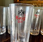  6 Vintage Ποτήρια Haig Skotish Whisky