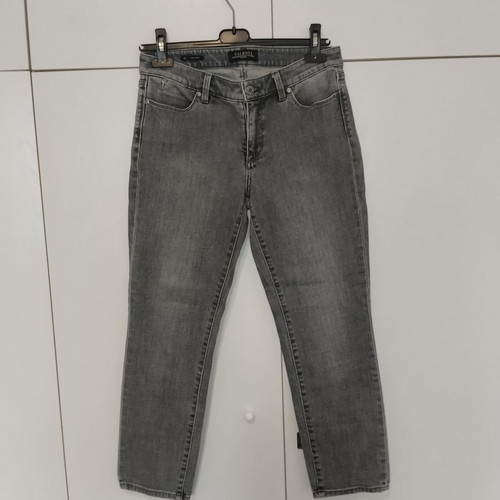 Talbots grey slim ankle jeans used, size 6p
