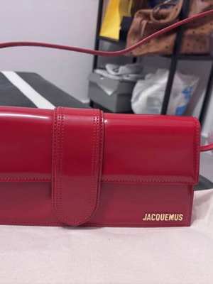 Jacquemus red shoulder bag