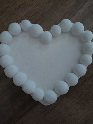 Handmade clay decorative item 10×10 new