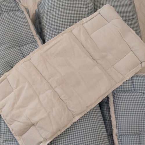 Protective crib rail covers used, pack of 12