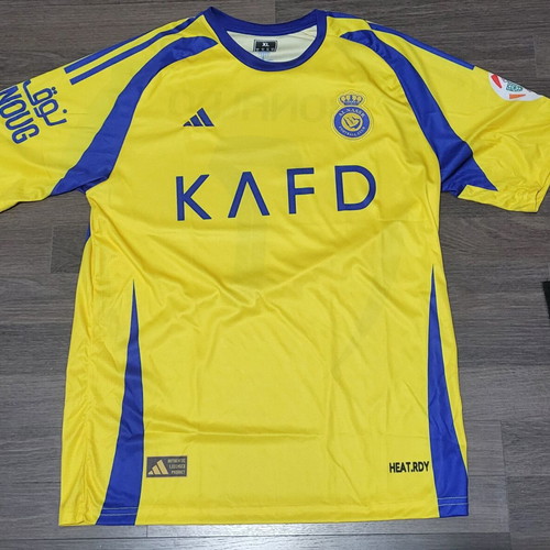 Al Nasr Ronaldo X Large official replica sports jersey