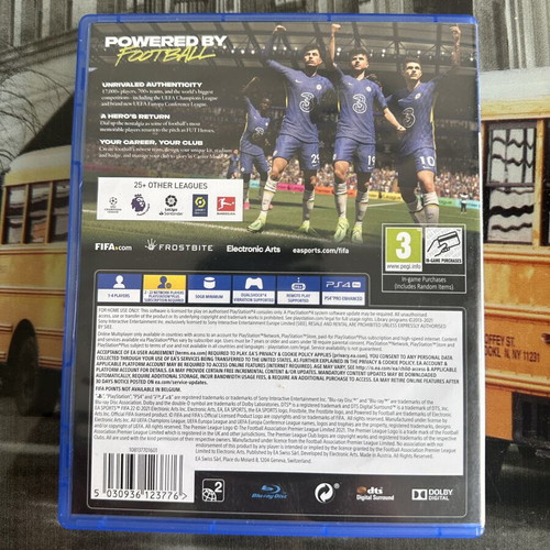 FIFA 22 PlayStation 4 game like new