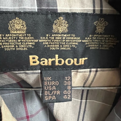 Barbour International Lightweight Jacket Women Navy size EU38 like new