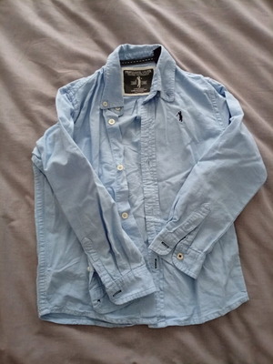 Boys' blue shirt like new, size 5