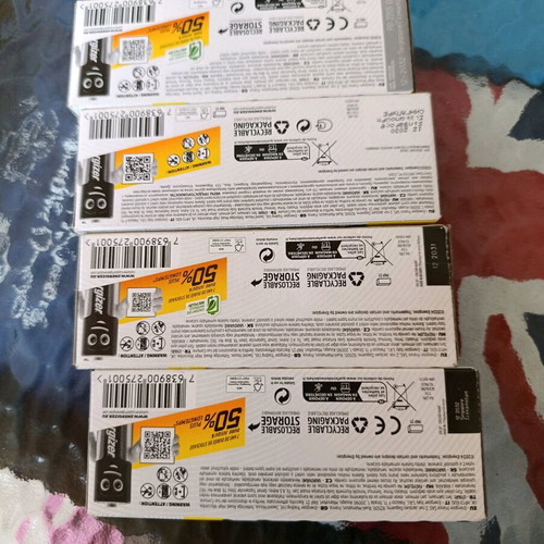 Energizer AA batteries new, pack of 40 unused