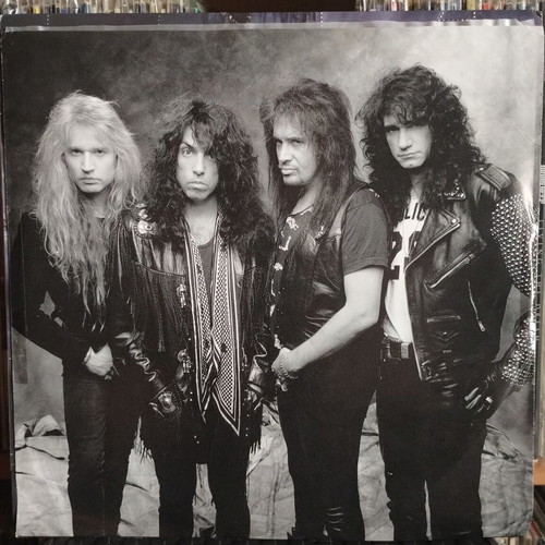 KISS Revenge LP 1995 U.S Limited Edition Gray Marble Vinyl like new
