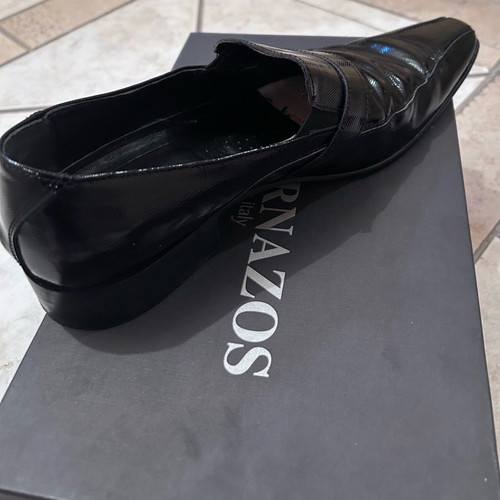 J.BOURNAZOS men's shoes like new, black, size 42
