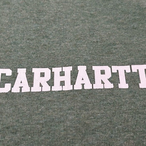 Carhartt Short Sleeve University Script T-Shirt like new, green, size M