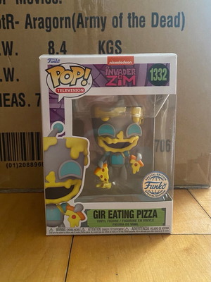 Funko Pop Gir Eating Pizza Invader Zim 1332 new