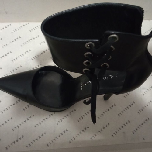 Casadei sandals like new, thick leather, high heel, size 38.5