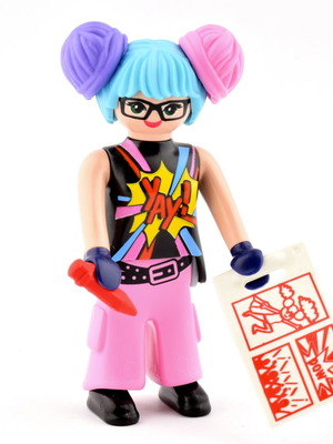 Playmobil Φιγούρα Σχεδιάστρια Σειρά 22 70735 Κορίτσι καινούργιο