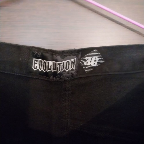 Men's jeans like new, size M, black