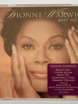 Dionne Warwick Why We Sing CD μεταχειρισμένο