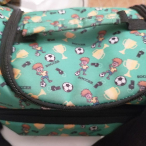 Children's bag for boy used, dimensions 24x17