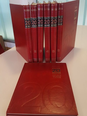 History of the 20th Century like new, 7 volumes, Purnell-Chrysos Typos editions
