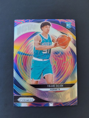 2024-25 Panini Prizm Instant Impact Tidjane Salaun #22 Silver Prizm RC card like new