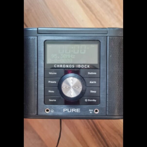Pure Chronos iDock Series II DAB/FM/AUX stereo radio like new