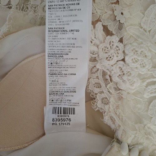Pronovias wedding dress used, size M 38 10, white