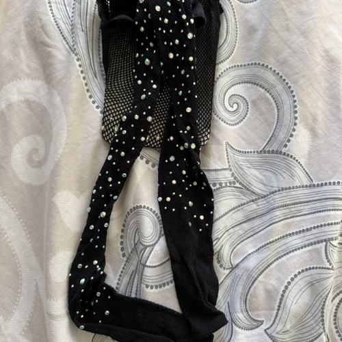 Pearl pantyhose new, black and white