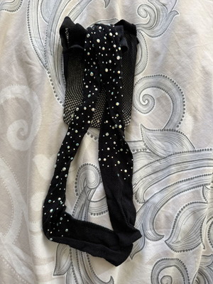 Pearl pantyhose new, black and white