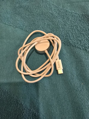 Hoco CW59 Magnetic Charger for Apple Watch and Samsung Watch white like new