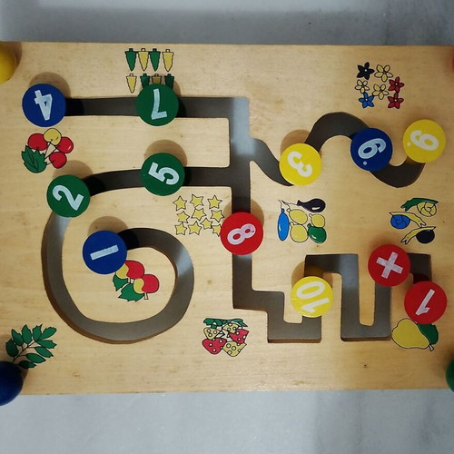 Wooden baby toy