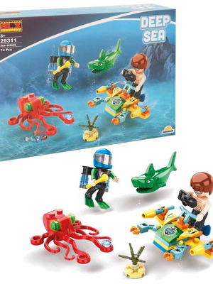 Deep Sea Mining building blocks like new, complete set with instructions