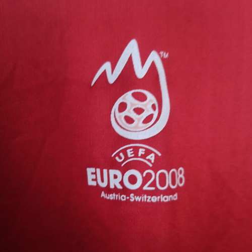 Euro 2008 jersey authentic used, Austria-Switzerland, size Medium/Large