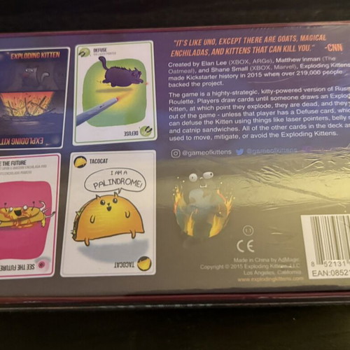 Exploding Kittens Original Edition sealed board game