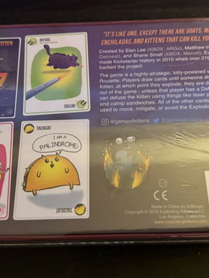 Exploding Kittens Original Edition sealed board game