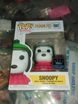 Funko Pop Television Peanuts Snoopy #1681 Specialty Series Exclusive καινούργιο