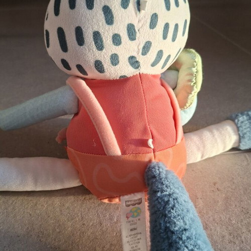 Fisher Price Soft Snow Leopard Toy like new