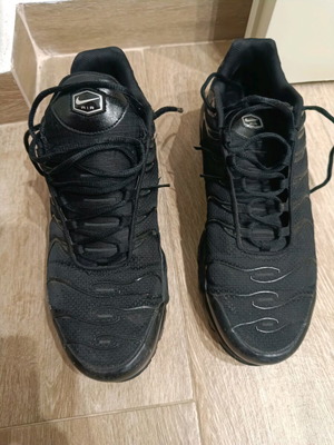 Ανδρικά αθλητικά παπούτσια Nike TN μεταχειρισμένα, μέγεθος 47,5, μαύρα