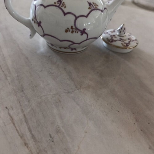 Collectible Teapot Venice 1985 Franklin Mint used, fine porcelain