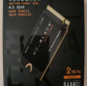 Western Digital Black SN770M SSD 2TB M.2 NVMe