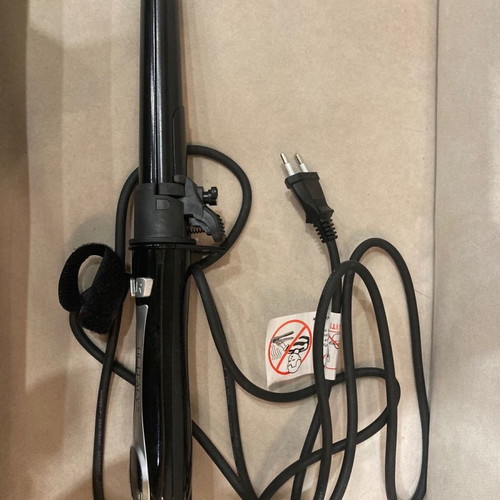 HL rotating professional hair curling iron 120w new