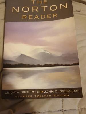 The Norton Reader by Linda H. Peterson 2008 like new, English