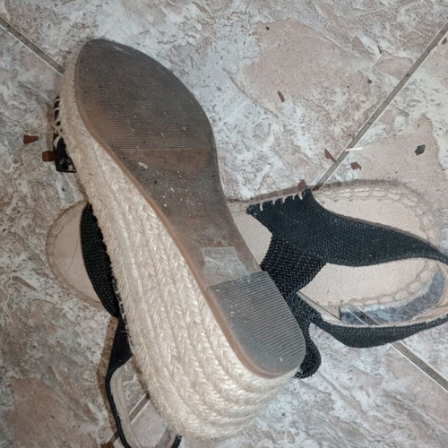 Corina espadrilles used, black, size 38, summer sandals