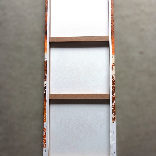 Triptych canvas set used with solitary tree in golden meadow