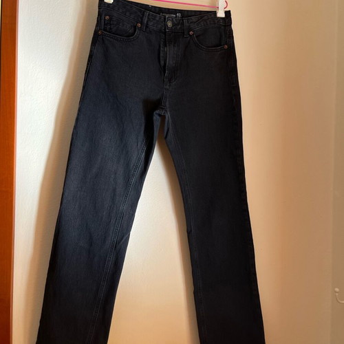 Stradivarius Jean pants D98 like new, black, size L