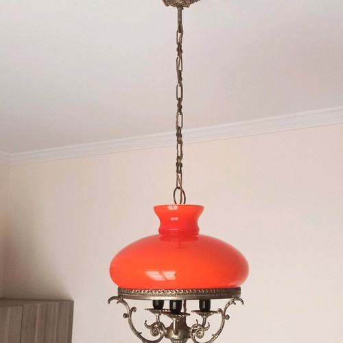 Vintage mid-century modern ceiling light used 1960