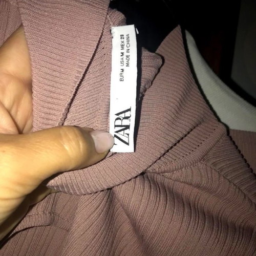 Zara set new, elastic fabric size M-L