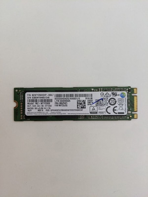 Samsung M.2 SATA III 256GB SSD like new, 6 Gbps