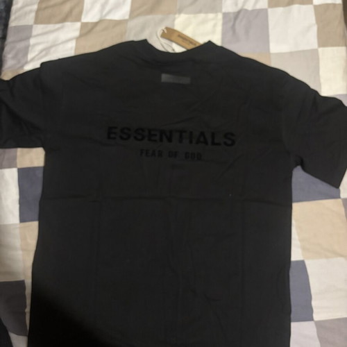 Essentials T-shirt new, size M, black