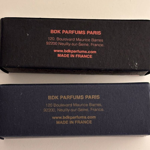 BDK Parfums Rouge Smoking Extrait & Ambre Safrano tester samples new