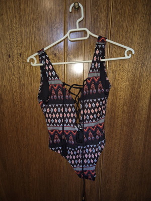 Bluepoint swimsuit, black and multicolour, size S
