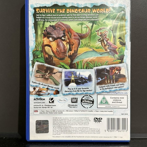 Ice Age 3 Dawn of the Dinosaurs PS2 game used