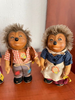 Steiff Hedgehogs Mucki & Macki Original 18 cm New Retro